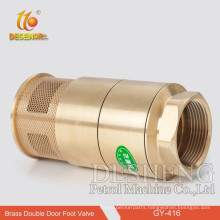 factory wholesale Brass Pump double door foot valve